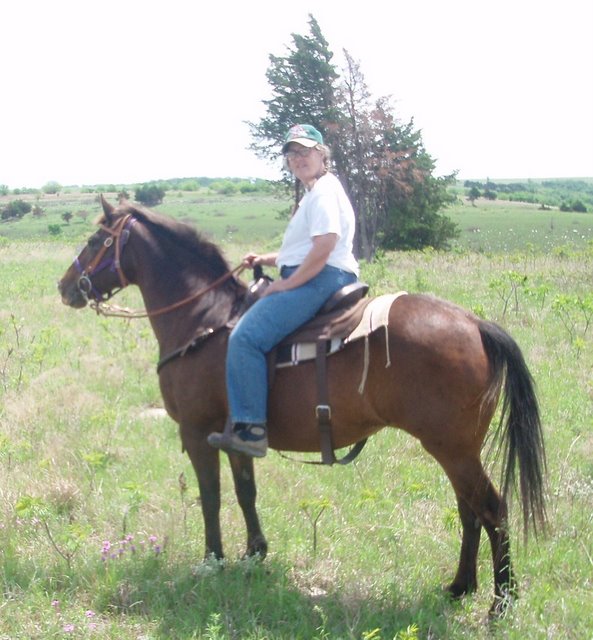 Julie on horse